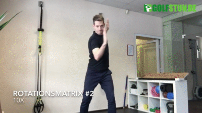 Rotationsmatrix 2 - SuperSpeed Golf – Training für mehr Schlägerkopfgeschwindigkeit