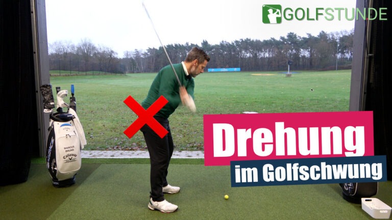 drehung golfschwung yt 768x432 - Strategie – Wie Du ein kniffliges Par 4 meistern kannst