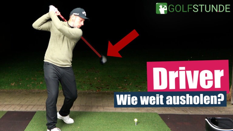 driver ausholen yt 768x432 - Schlag über Hindernis – Den Herausforderungen auf dem Golfplatz mutig begegnen