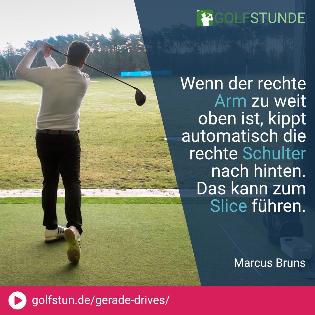 Gerade schlagen mit dem Driver – Den Slice besiegen