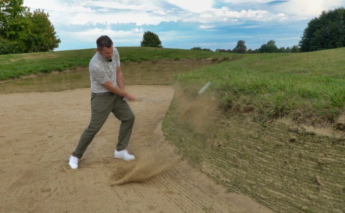 Hohe Bunkerkanten meistern