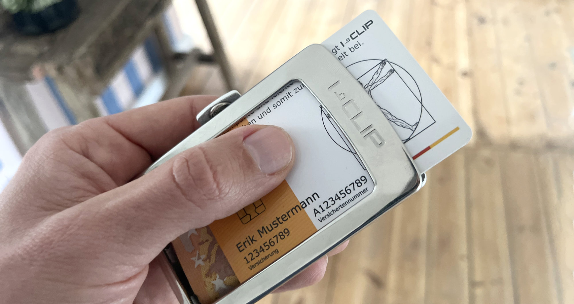 iclip karte - I-CLIP Slim Wallet im Golfball-Design – Golf-Geschenktipp für Weihnachten