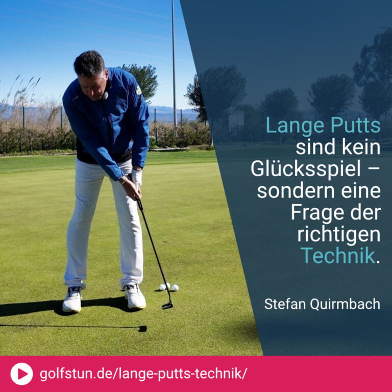 ⛳ Lange Putts sind kein Glücksspiel – sondern Technik!
🎯 Das Ziel ist die Zone ums Loch, nicht das Loch selbst
🔑 Tempo der Pendelbewegung schlägt Größe der Bewegung
💡 Der Gate-Drill sorgt für saubere Treffpunkte am Sweet Spot
🚀 Drei Putts vermeiden mit nur drei einfachen Prinzipien