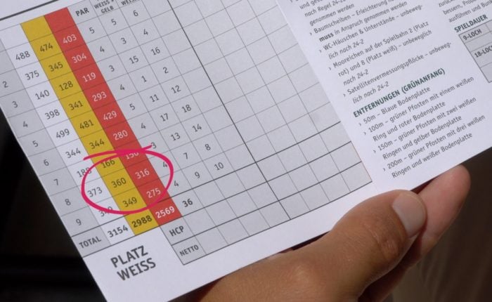 Entspannter Golfschwung – Ermittle Deine Musslänge