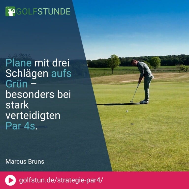 🏌️‍♂️ Par 4 mit Köpfchen spielen – nicht mit Gewalt.
⛳ Gefahren früh erkennen und clever umgehen.
🗺️ Drei-Schlag-Strategie oft sinnvoller als Risiko.
🗺️ Realistisch planen = besser scoren.