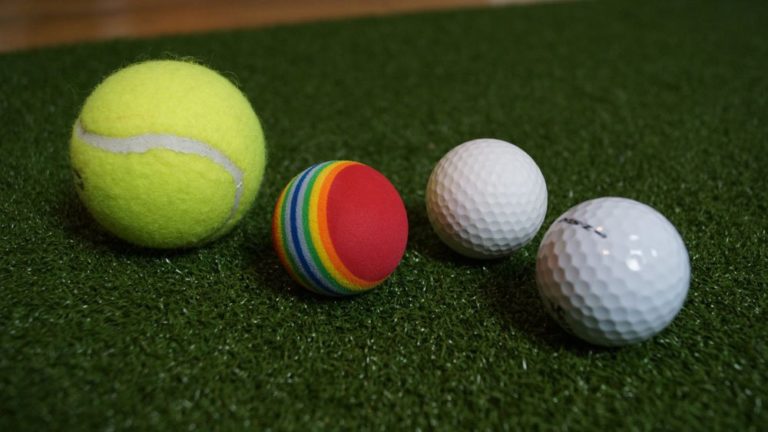 Übung für gefühlvolle Putts