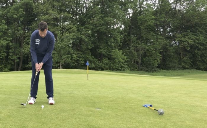 Die Länge der Putts besser dosieren