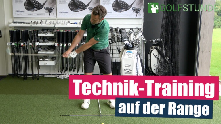 Trainingseinheit auf der Range – Technik festigen