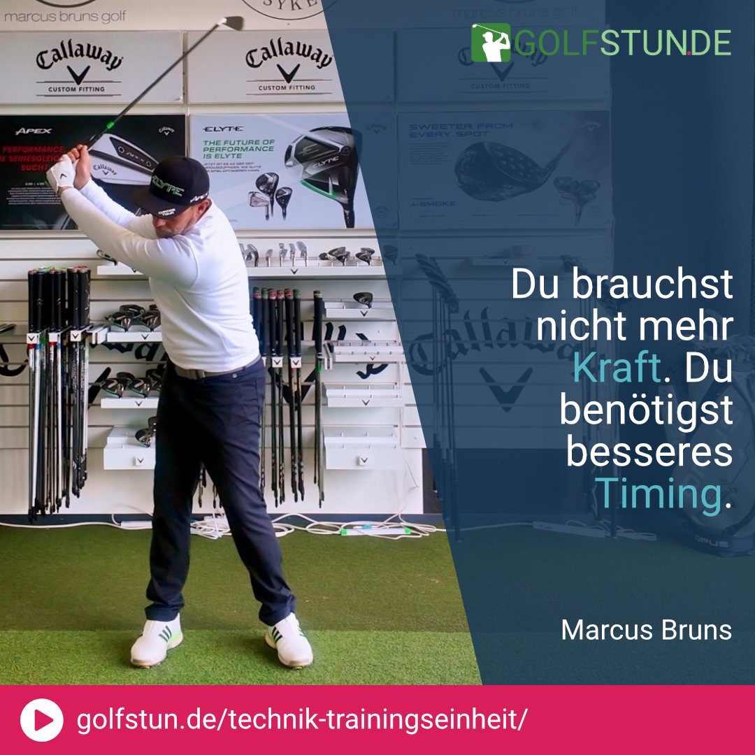 Eine Technik-Trainingseinheit mit Marcus Bruns