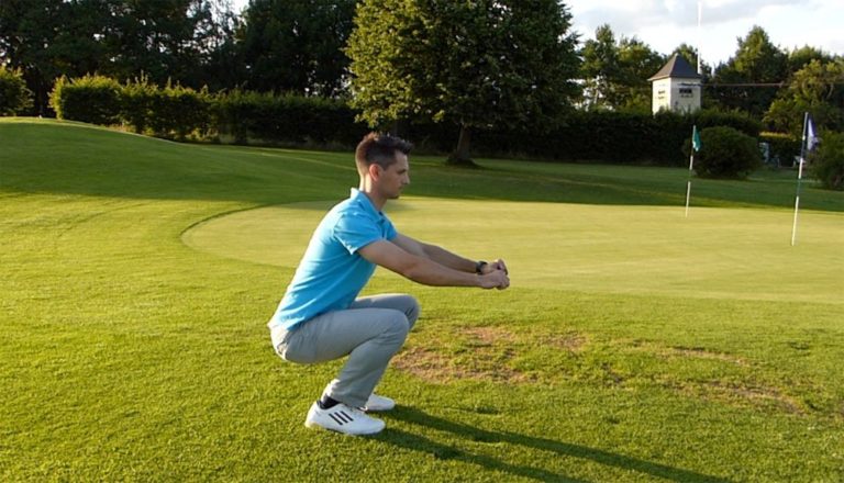 uebungen sprunggelenk 768x440 - Übungen für eine bessere Haltung und einen konstanteren Golfschwung